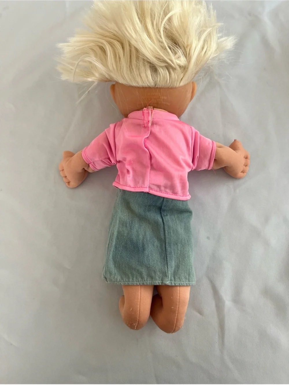 Vintage 1996 Cabbage Patch Kids By Hasbo With Barbie Outfit